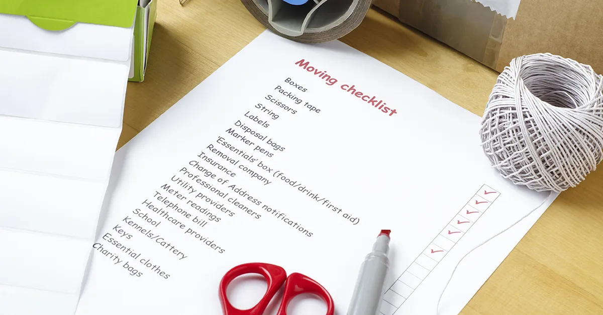 Plan Your Move with a Moving Checklist